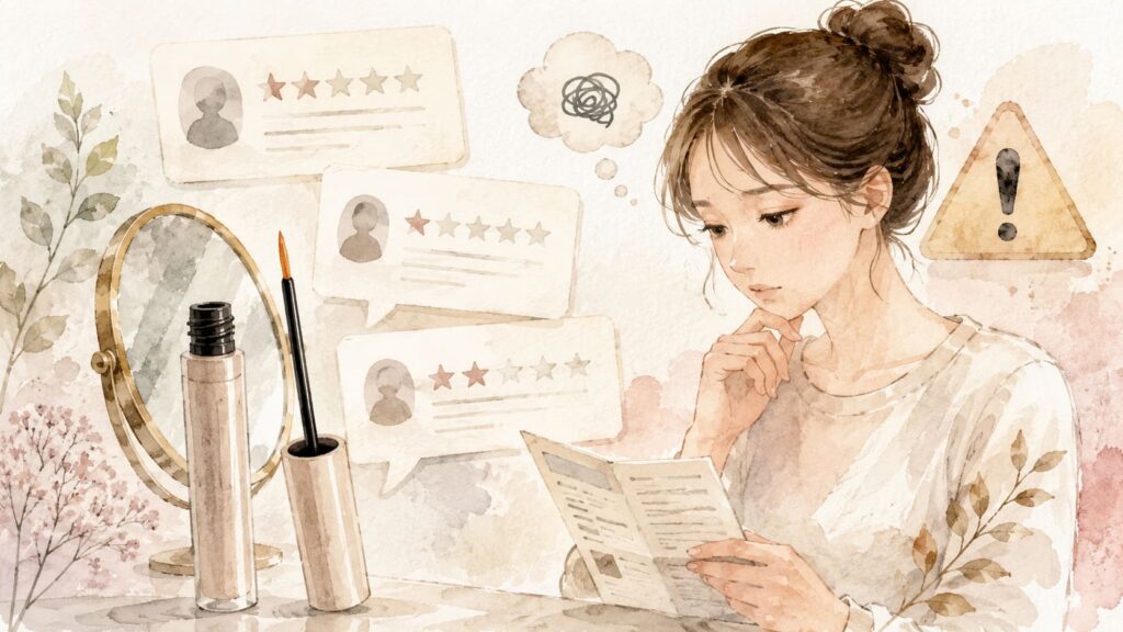 把握すべき悪い口コミと注意点の見出し画像