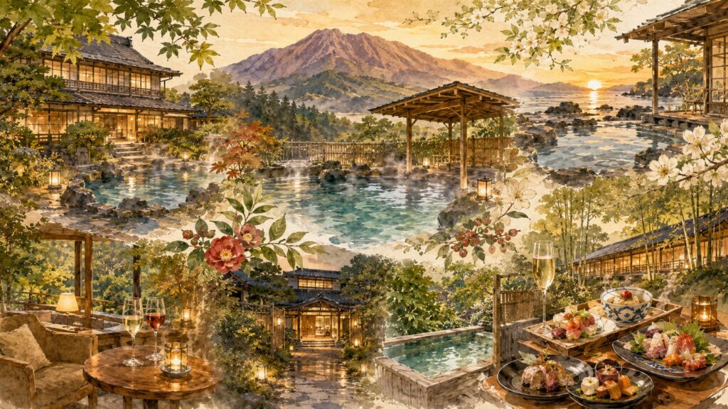 九州でオールインクルーシブの温泉宿おすすめ10選の見出し画像