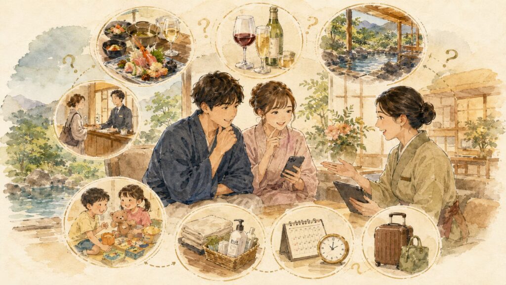オールインクルーシブ温泉九州おすすめに関するQ&Aの見出し画像
