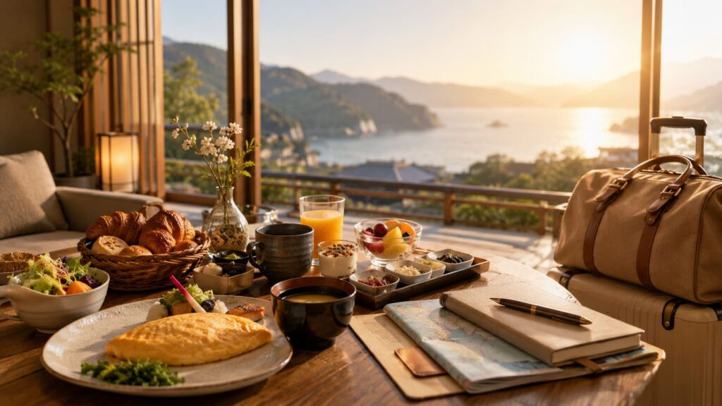 まとめ：朝食が美味しい宿を予約して美食旅に出ようの見出し画像