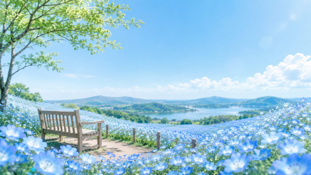 ネモフィラ関東穴場に関するQ&Aの見出し画像