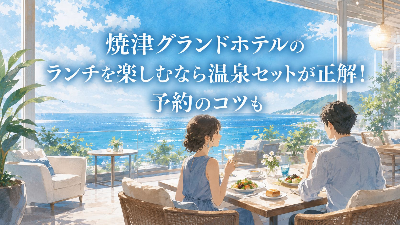 焼津グランドホテルのランチを楽しむなら温泉セットが正解！予約のコツものアイキャッチ