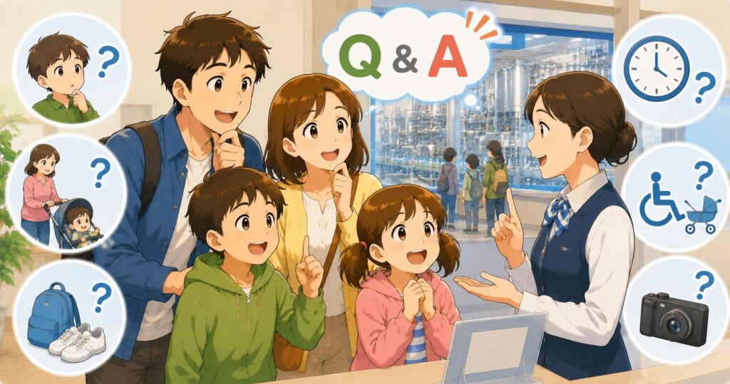 工場見学関西穴場に関するQ&Aの見出し画像